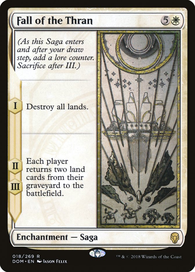 Fall of the Thran [Dominaria] MTG Single Magic: The Gathering | Red Claw Gaming