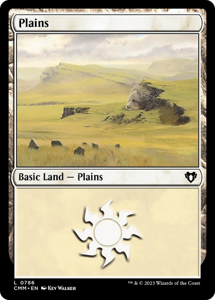 Plains (786) [Commander Masters] MTG Single Magic: The Gathering | Red Claw Gaming