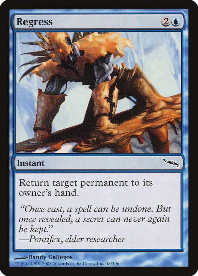 Regress [Mirrodin] MTG Single Magic: The Gathering | Red Claw Gaming