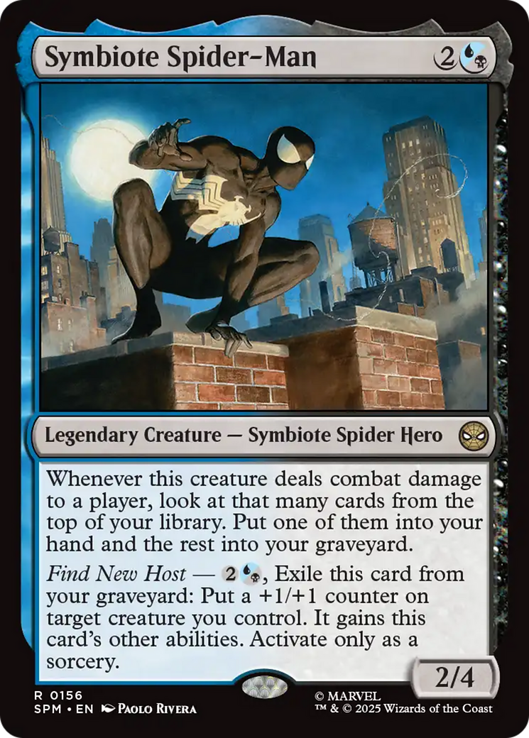 Symbiote Spider-Man [Marvel's Spider-Man] MTG Single Magic: The Gathering | Red Claw Gaming