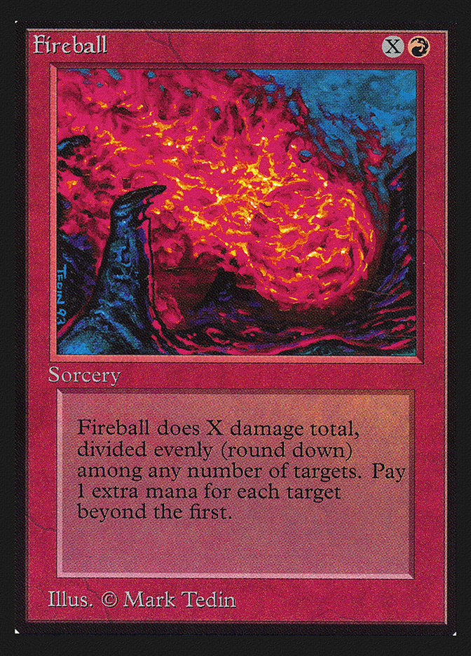 Fireball [International Collectors' Edition] MTG Single Magic: The Gathering | Red Claw Gaming