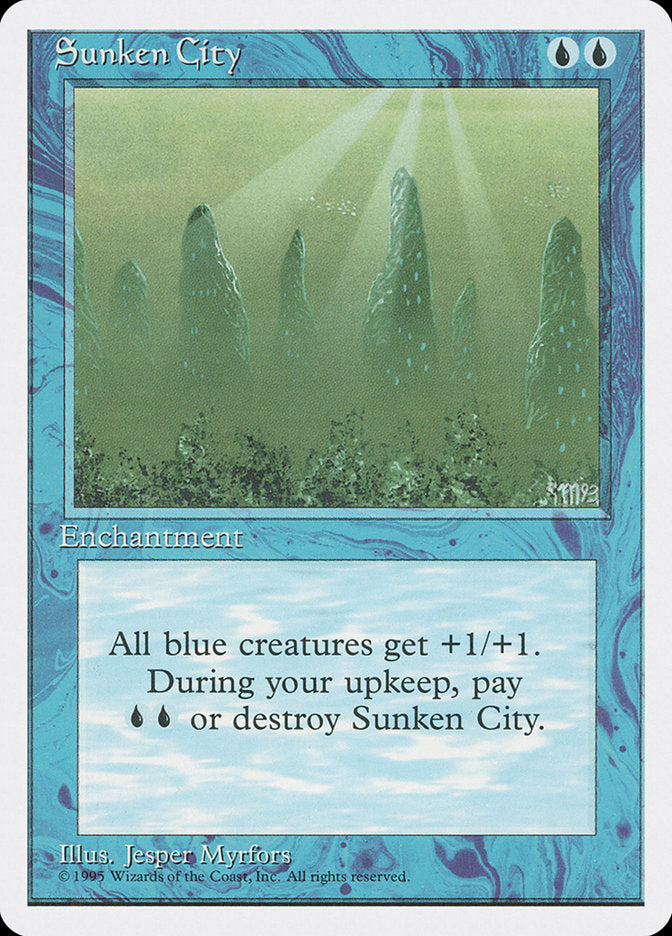 Sunken City [Fourth Edition] MTG Single Magic: The Gathering | Red Claw Gaming