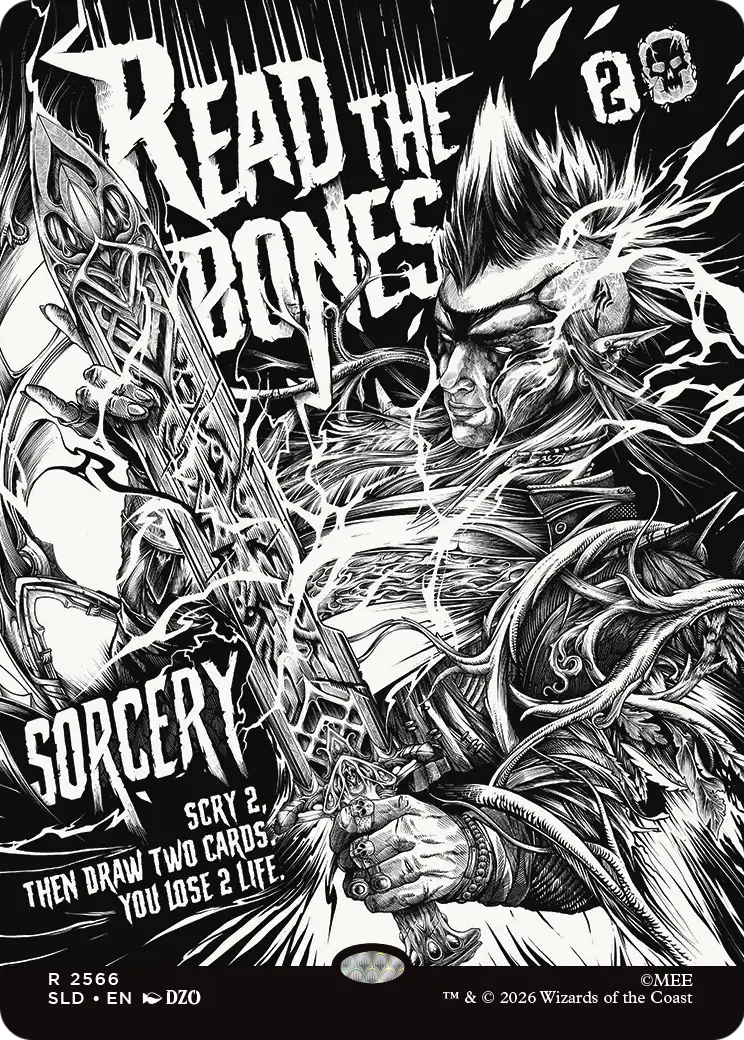 Read the Bones (2566) [Secret Lair Drop Series] | Red Claw Gaming