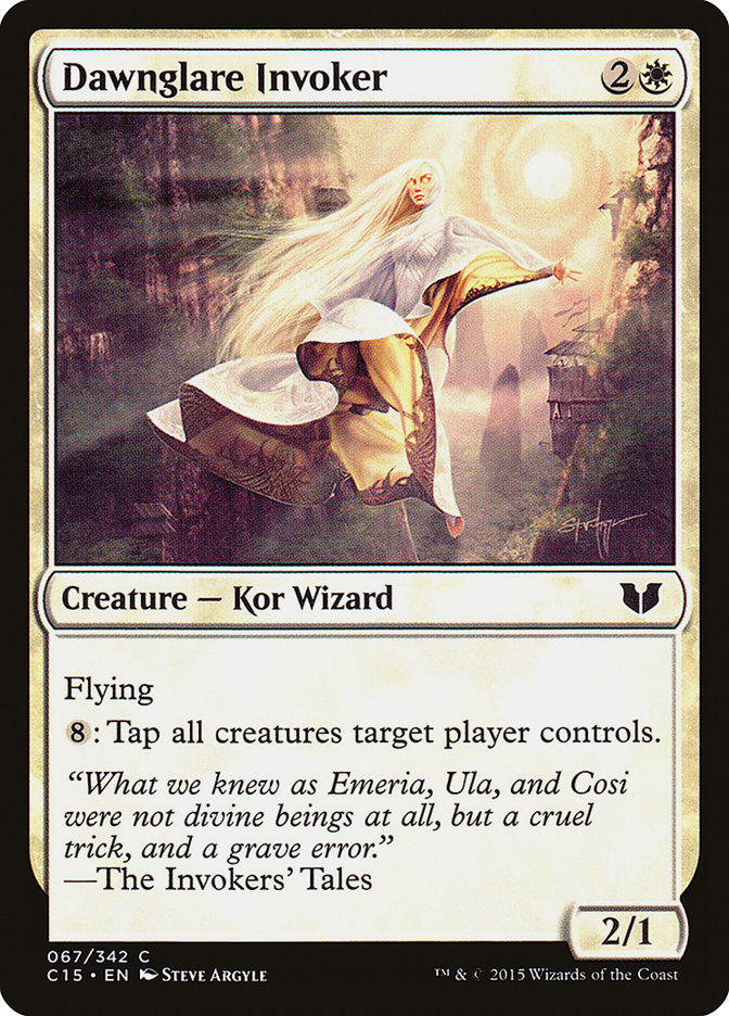 Dawnglare Invoker [Commander 2015] MTG Single Magic: The Gathering | Red Claw Gaming