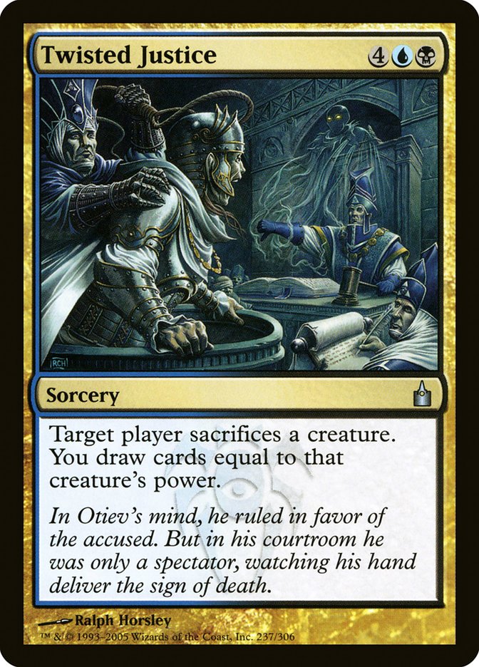 Twisted Justice [Ravnica: City of Guilds] MTG Single Magic: The Gathering | Red Claw Gaming