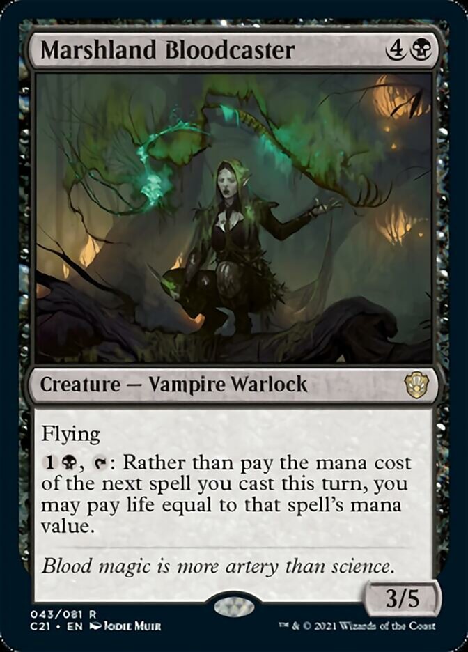 Marshland Bloodcaster [Commander 2021] MTG Single Magic: The Gathering | Red Claw Gaming