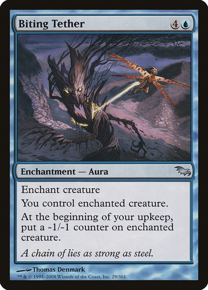 Biting Tether [Shadowmoor] MTG Single Magic: The Gathering | Red Claw Gaming
