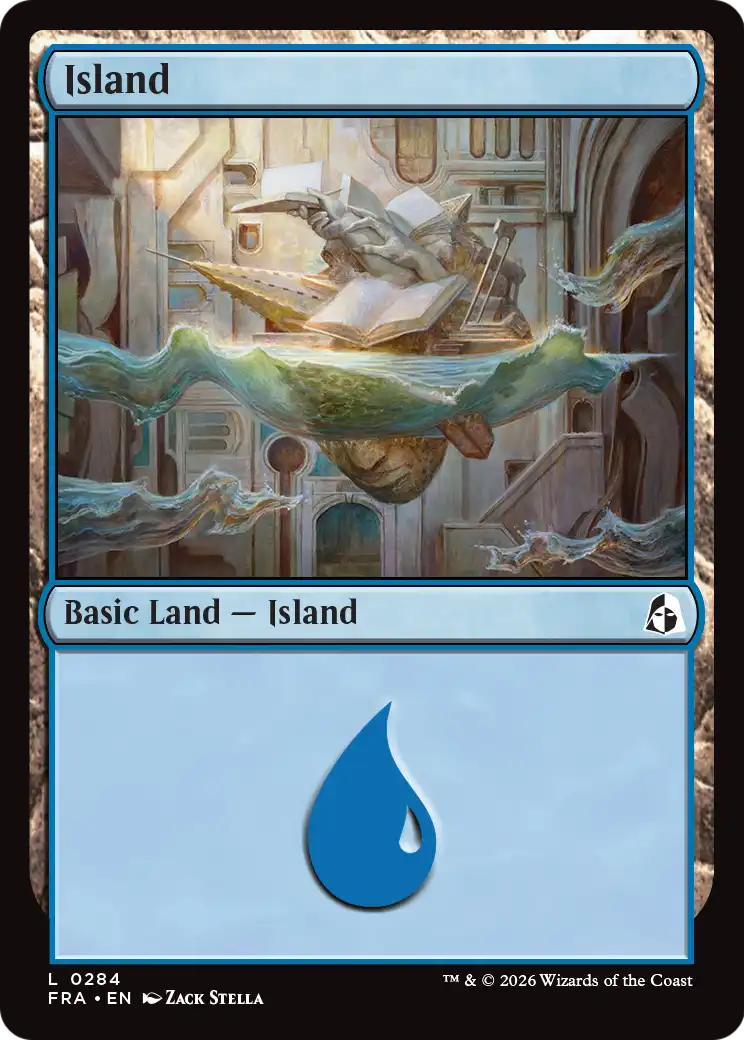 Island (0284) [Reality Fracture] MTG Single Magic: The Gathering | Red Claw Gaming