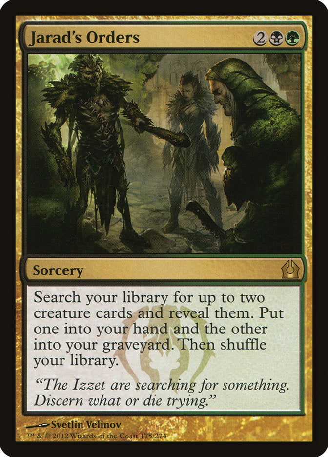 Jarad's Orders [Return to Ravnica] MTG Single Magic: The Gathering | Red Claw Gaming