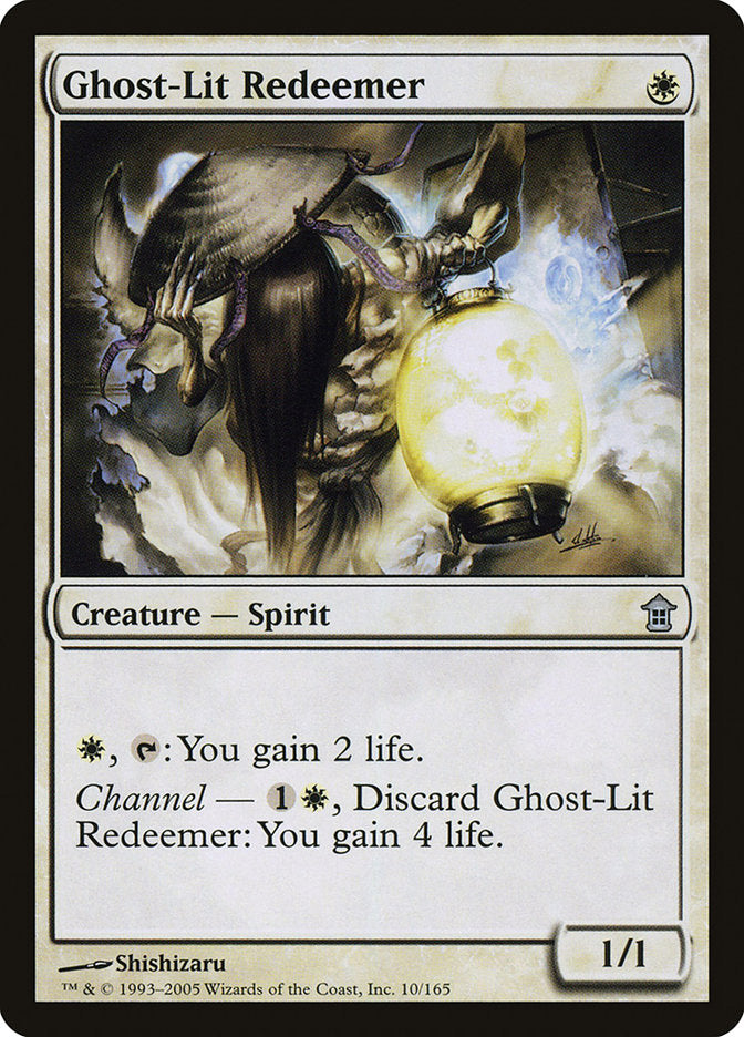 Ghost-Lit Redeemer [Saviors of Kamigawa] MTG Single Magic: The Gathering    | Red Claw Gaming