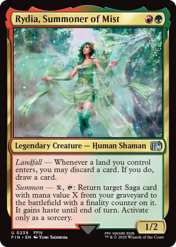 Rydia, Summoner of Mist [FINAL FANTASY] MTG Single Magic: The Gathering | Red Claw Gaming