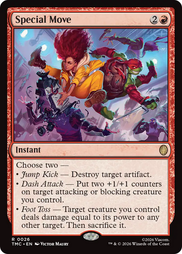Special Move [Teenage Mutant Ninja Turtles Commander] MTG Single Magic: The Gathering | Red Claw Gaming