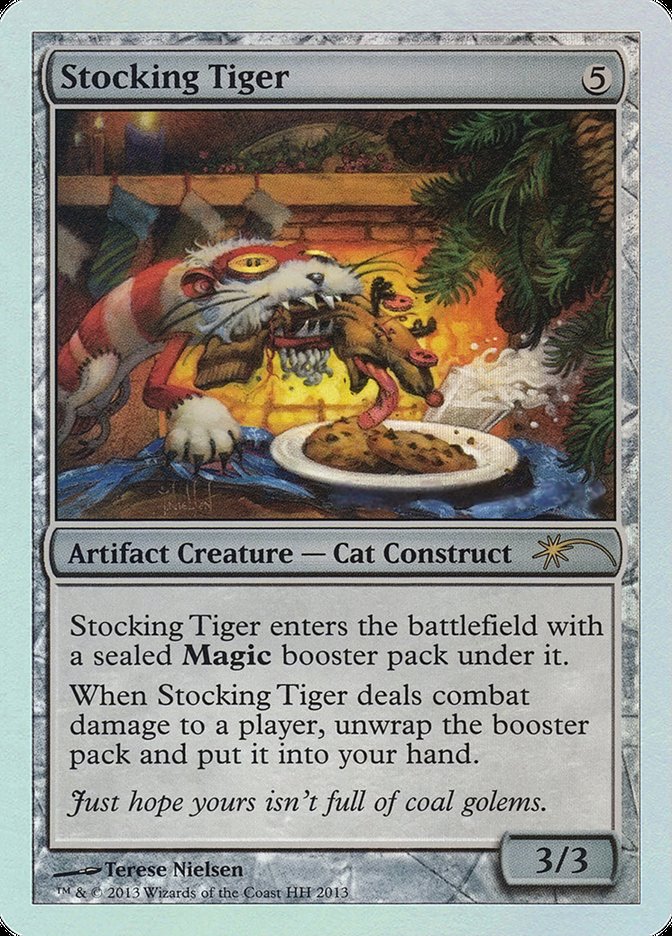 Stocking Tiger (No Date) [Happy Holidays] MTG Single Magic: The Gathering | Red Claw Gaming