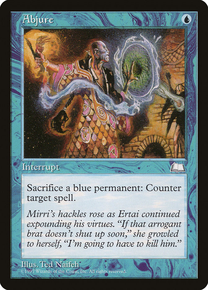 Abjure [Weatherlight] MTG Single Magic: The Gathering | Red Claw Gaming
