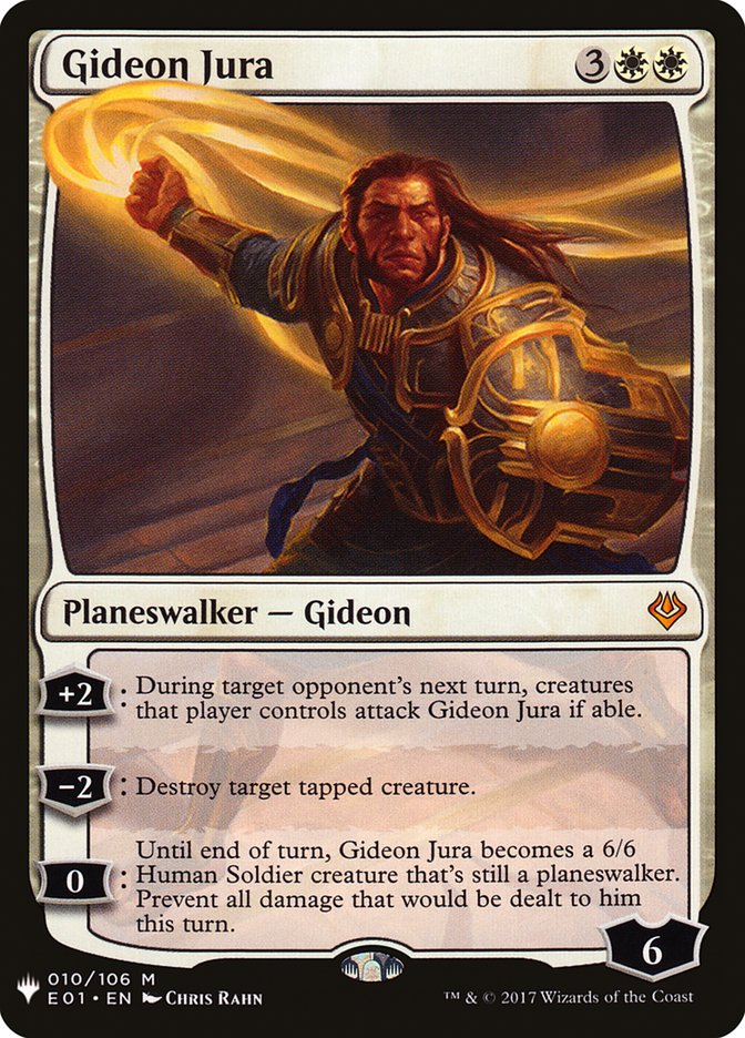 Gideon Jura [The List] MTG Single Magic: The Gathering | Red Claw Gaming