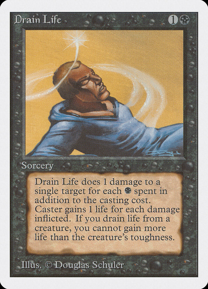 Drain Life [Unlimited Edition] MTG Single Magic: The Gathering | Red Claw Gaming