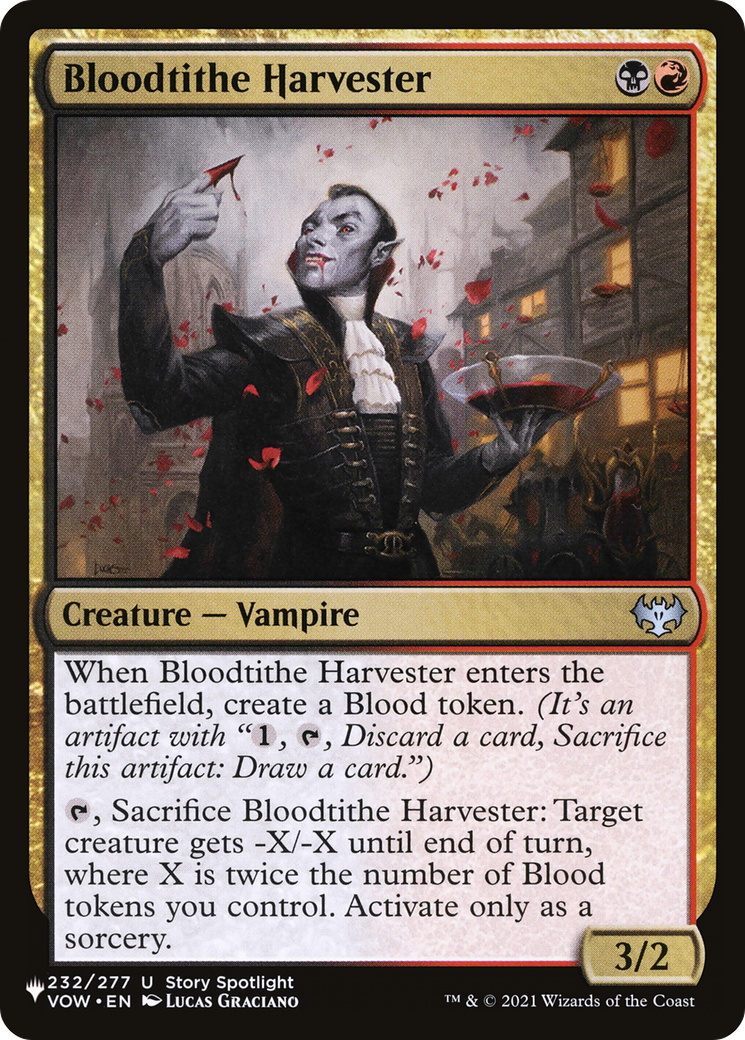 Bloodtithe Harvester [The List] MTG Single Magic: The Gathering | Red Claw Gaming