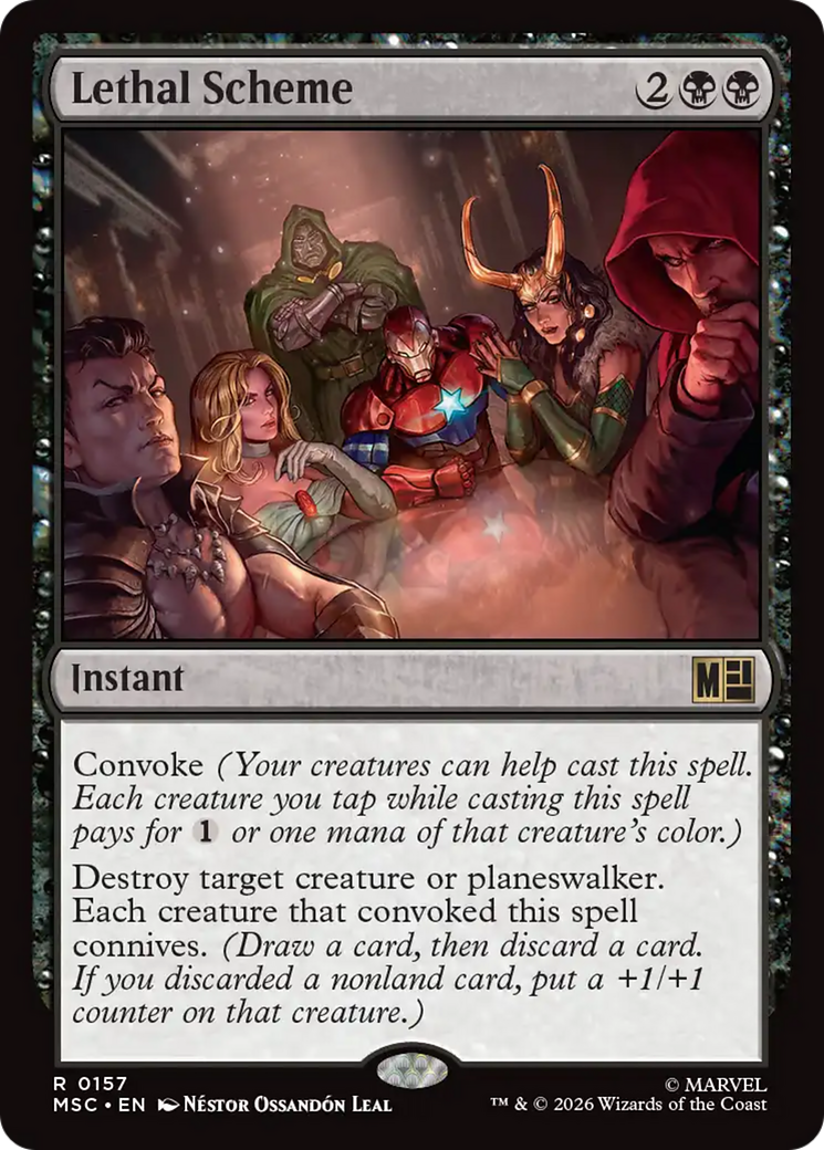 Lethal Scheme (Surge Foil) [Marvel Super Heroes Commander] | Red Claw Gaming