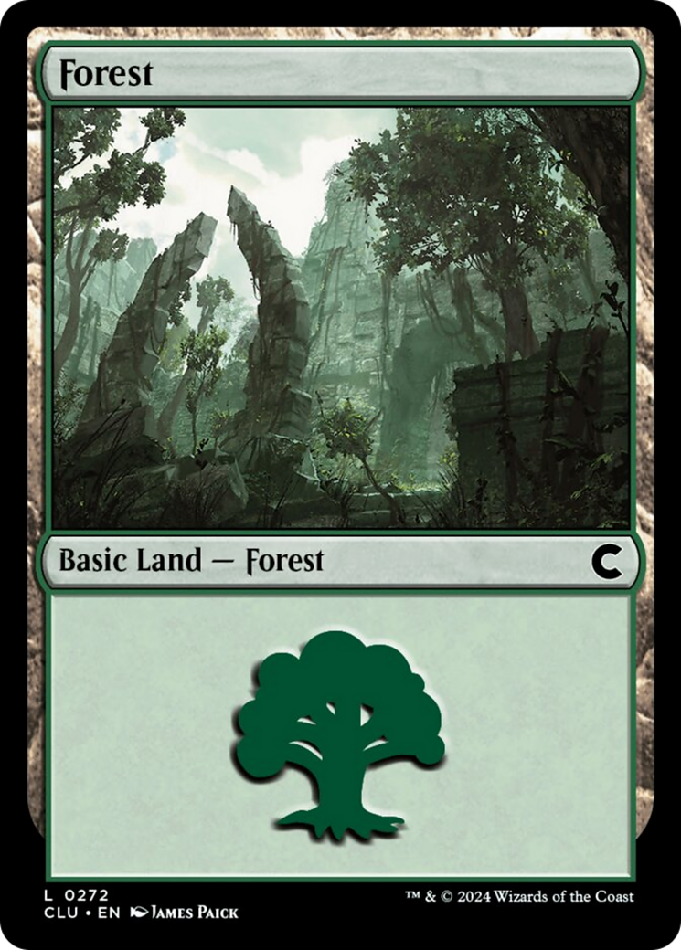 Forest (0272) [Ravnica: Clue Edition] MTG Single Magic: The Gathering | Red Claw Gaming