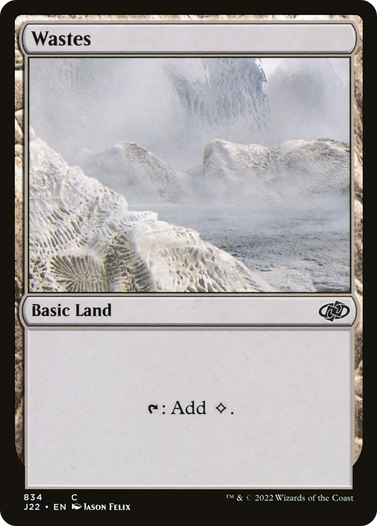 Wastes [Jumpstart 2022] MTG Single Magic: The Gathering | Red Claw Gaming