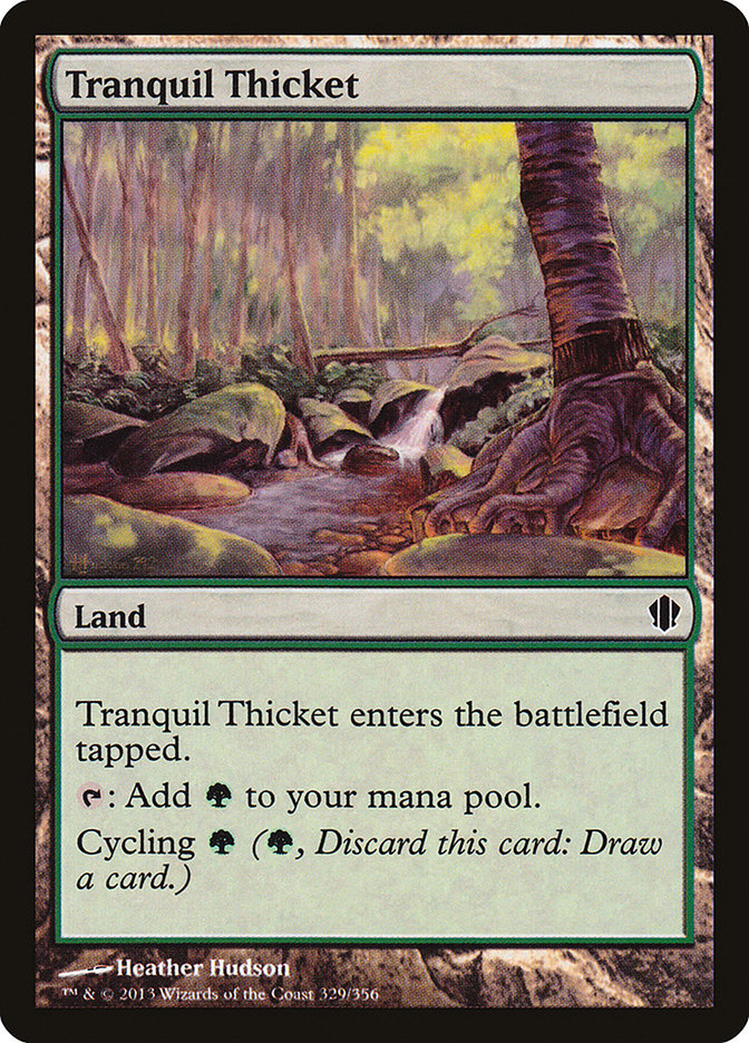 Tranquil Thicket [Commander 2013] MTG Single Magic: The Gathering | Red Claw Gaming