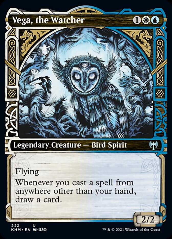 Vega, the Watcher (Showcase) [Kaldheim] MTG Single Magic: The Gathering | Red Claw Gaming