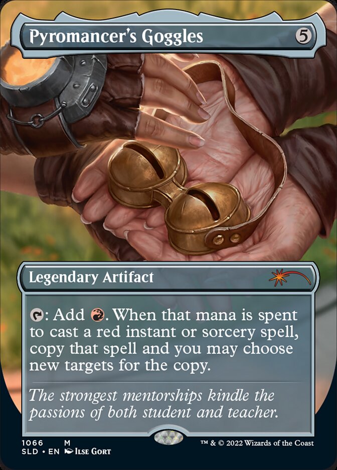 Pyromancer's Goggles (Borderless) [Secret Lair Drop Series] MTG Single Magic: The Gathering | Red Claw Gaming