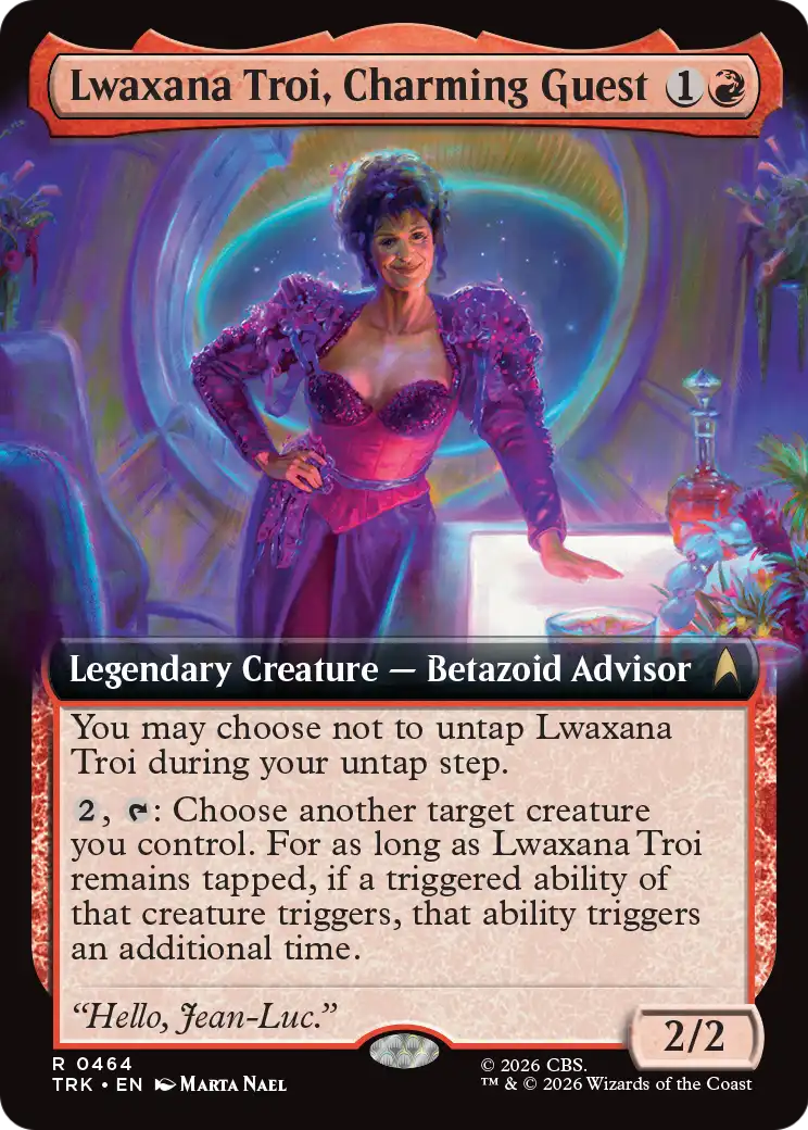 Lwaxana Troi, Charming Guest (Extended Art) [Star Trek] | Red Claw Gaming