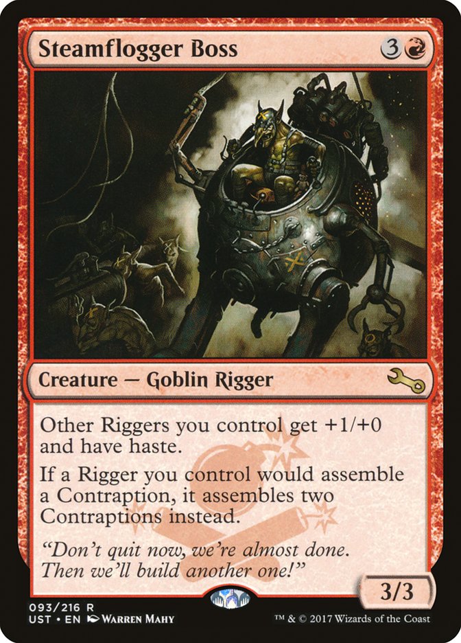 Steamflogger Boss [Unstable] MTG Single Magic: The Gathering | Red Claw Gaming