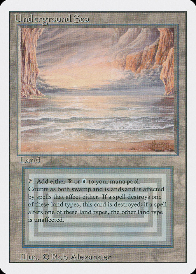 Underground Sea [Revised Edition] MTG Single Magic: The Gathering | Red Claw Gaming
