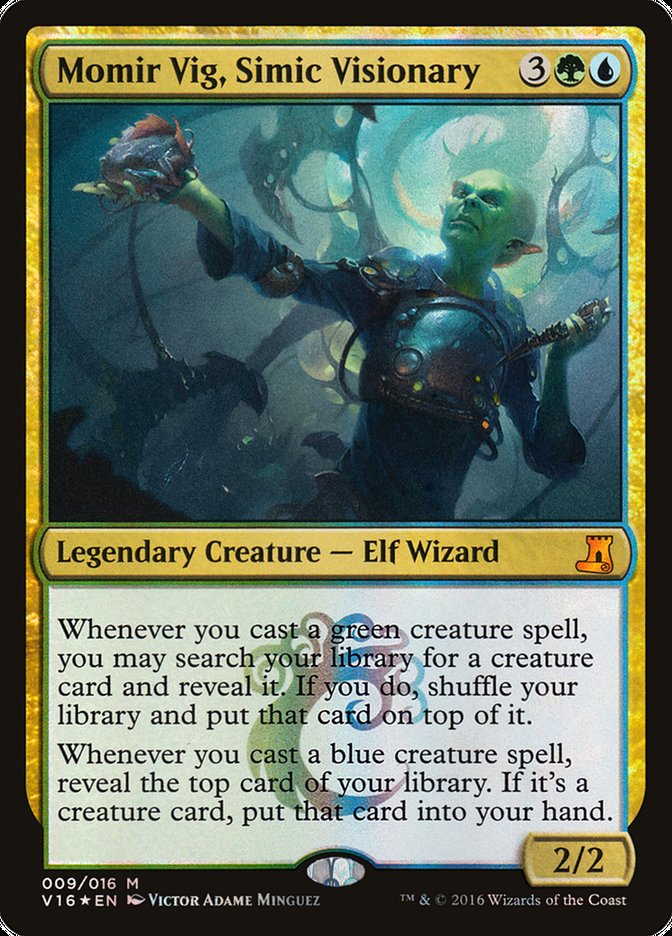 Momir Vig, Simic Visionary [From the Vault: Lore] MTG Single Magic: The Gathering | Red Claw Gaming