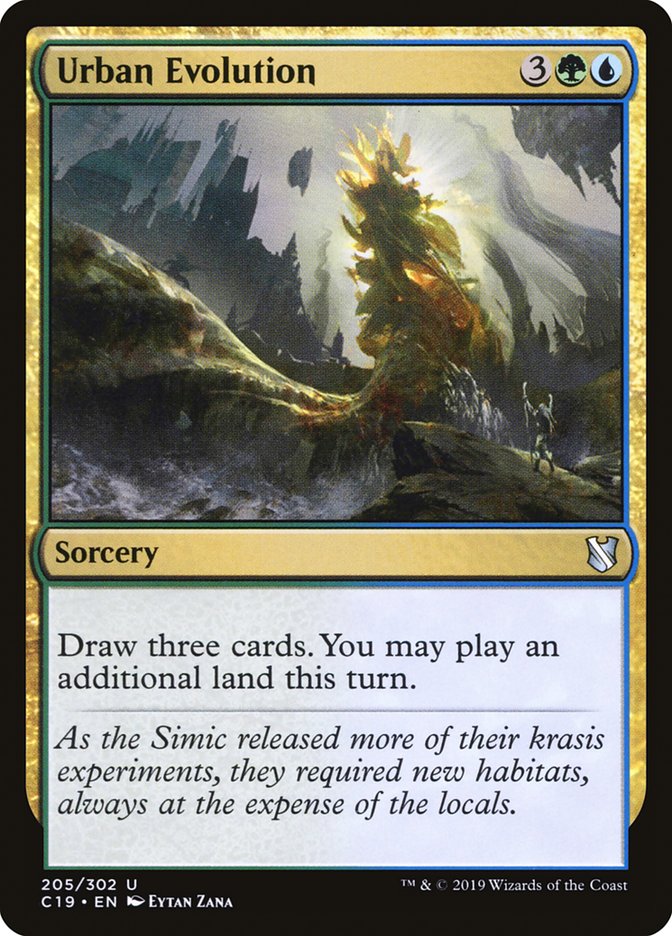 Urban Evolution [Commander 2019] MTG Single Magic: The Gathering | Red Claw Gaming