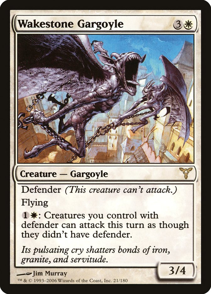 Wakestone Gargoyle [Dissension] MTG Single Magic: The Gathering | Red Claw Gaming