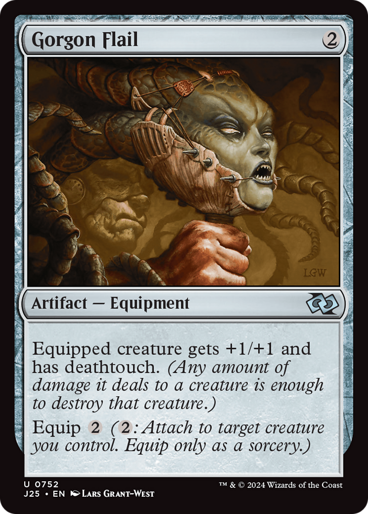 Gorgon Flail [Foundations Jumpstart] MTG Single Magic: The Gathering | Red Claw Gaming