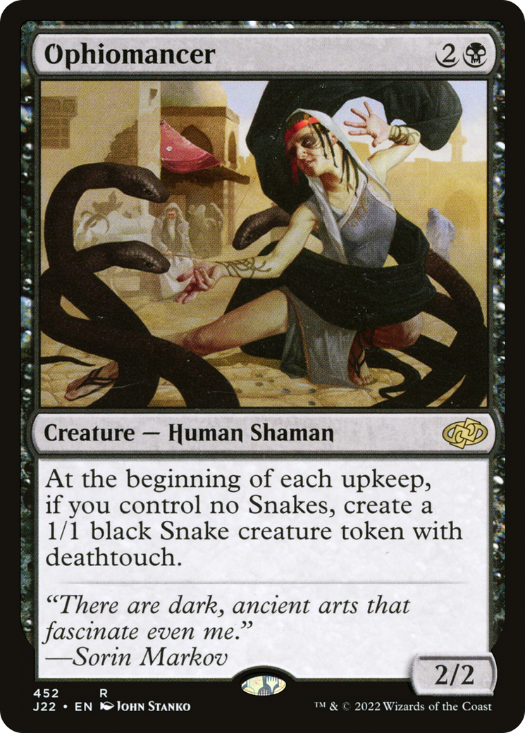 Ophiomancer [Jumpstart 2022] MTG Single Magic: The Gathering | Red Claw Gaming