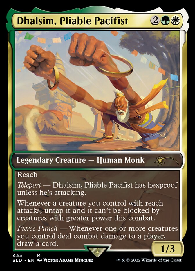 Dhalsim, Pliable Pacifist [Secret Lair Drop Series] MTG Single Magic: The Gathering | Red Claw Gaming