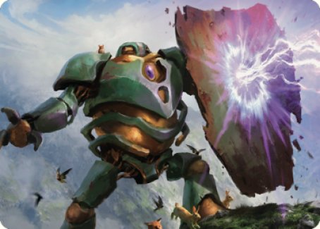 Walking Bulwark Art Card [Dominaria United Art Series] MTG Single Magic: The Gathering | Red Claw Gaming