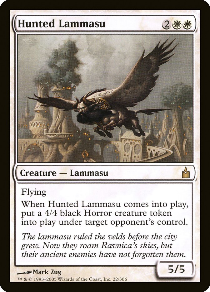 Hunted Lammasu [Ravnica: City of Guilds] MTG Single Magic: The Gathering | Red Claw Gaming