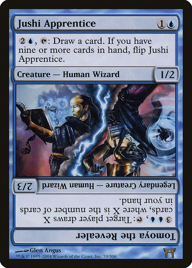 Jushi Apprentice // Tomoya the Revealer [Champions of Kamigawa] MTG Single Magic: The Gathering | Red Claw Gaming