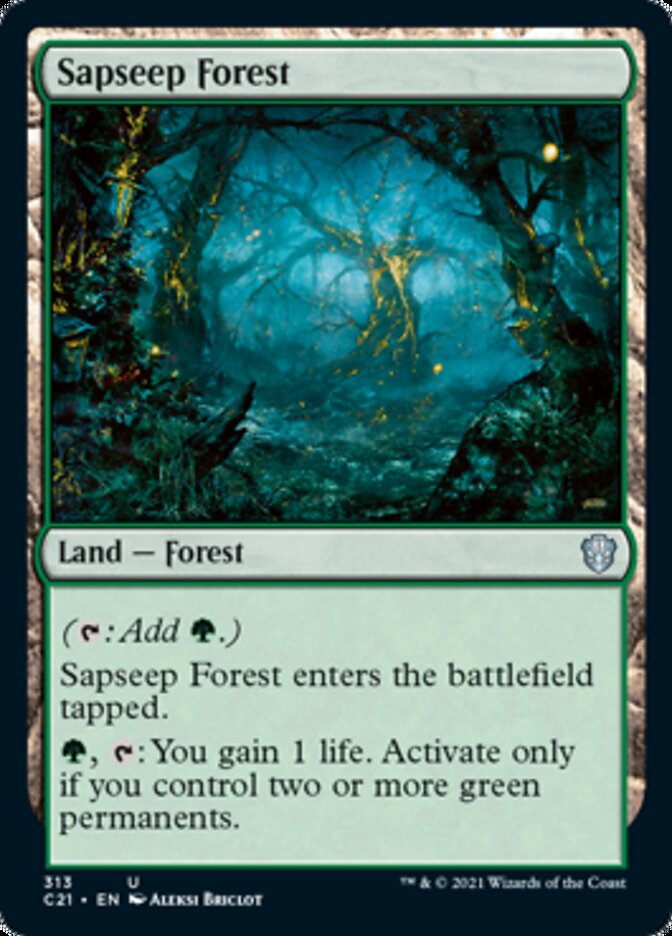 Sapseep Forest [Commander 2021] MTG Single Magic: The Gathering | Red Claw Gaming