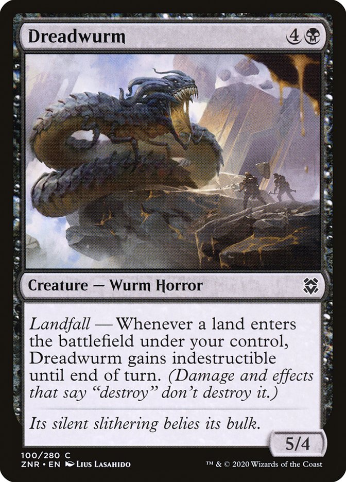 Dreadwurm [Zendikar Rising] MTG Single Magic: The Gathering | Red Claw Gaming
