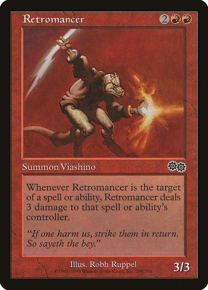 Retromancer [Urza's Saga] MTG Single Magic: The Gathering | Red Claw Gaming
