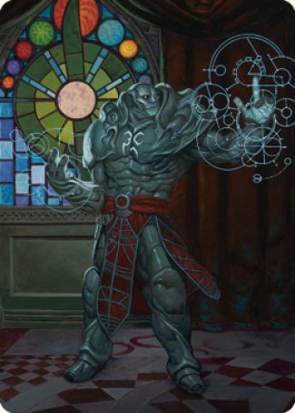 Karn, Living Legacy Art Card 2 [Dominaria United Art Series] MTG Single Magic: The Gathering | Red Claw Gaming