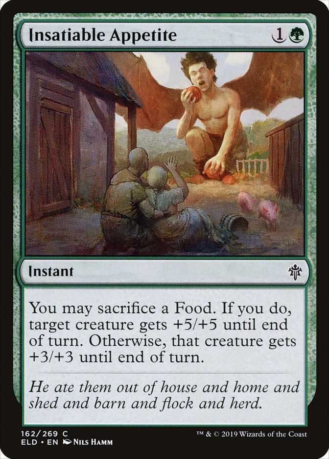 Insatiable Appetite [Throne of Eldraine] MTG Single Magic: The Gathering | Red Claw Gaming