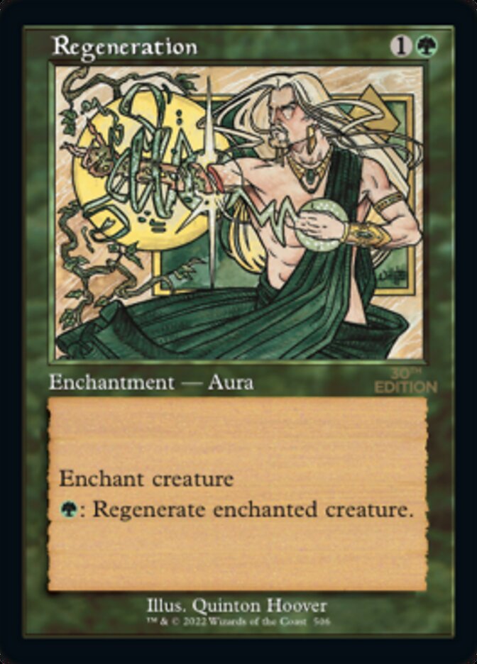 Regeneration (Retro) [30th Anniversary Edition] MTG Single Magic: The Gathering | Red Claw Gaming