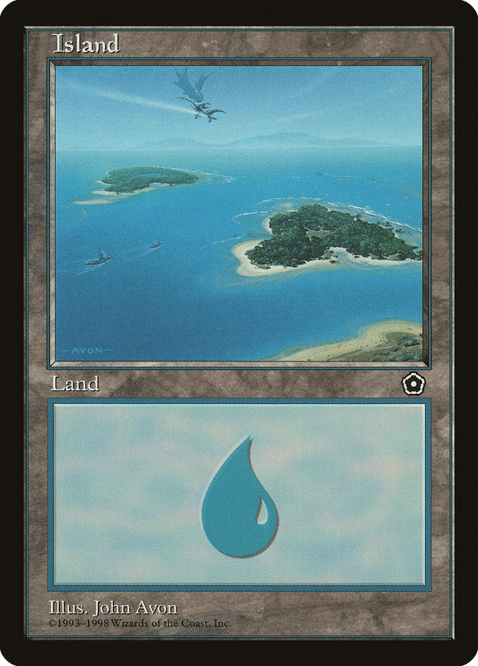 Island (154) [Portal Second Age] MTG Single Magic: The Gathering | Red Claw Gaming