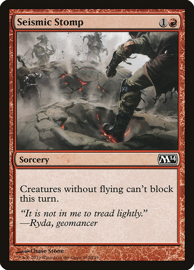 Seismic Stomp [Magic 2014] MTG Single Magic: The Gathering | Red Claw Gaming