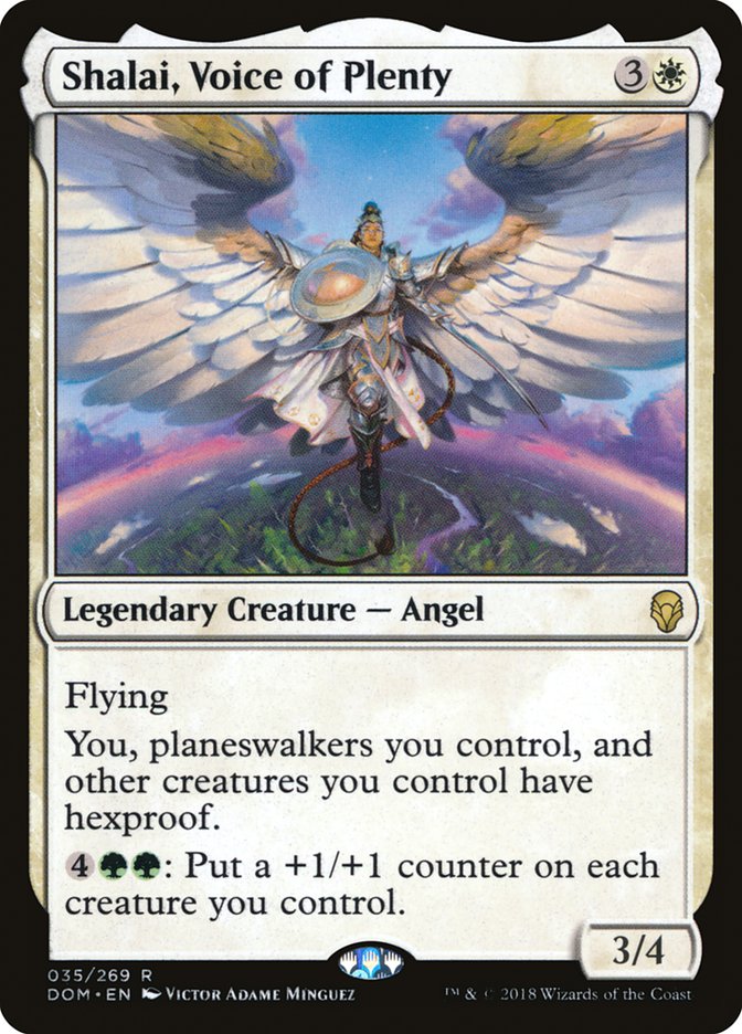 Shalai, Voice of Plenty [Dominaria] MTG Single Magic: The Gathering | Red Claw Gaming