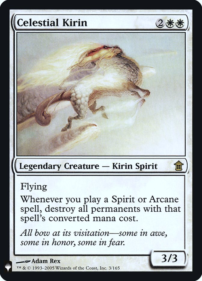 Celestial Kirin [Mystery Booster] MTG Single Magic: The Gathering | Red Claw Gaming