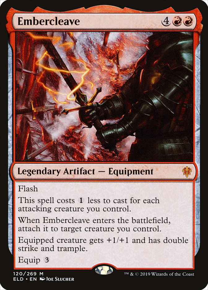 Embercleave [Throne of Eldraine] MTG Single Magic: The Gathering | Red Claw Gaming